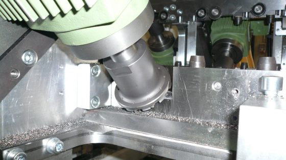 Detaillierte Ansicht der Kantenbearbeitung