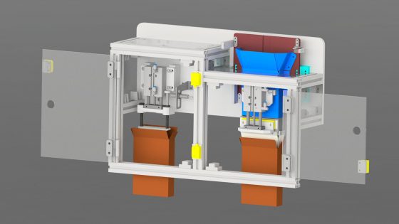 Präzise gefrästes Bauteil aus Messing, mit glänzender Oberfläche.