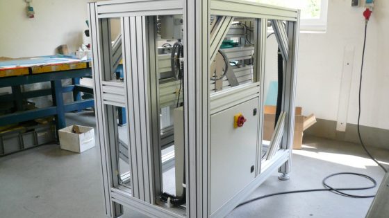 Testvorrichtung zur Qualitätsprüfung